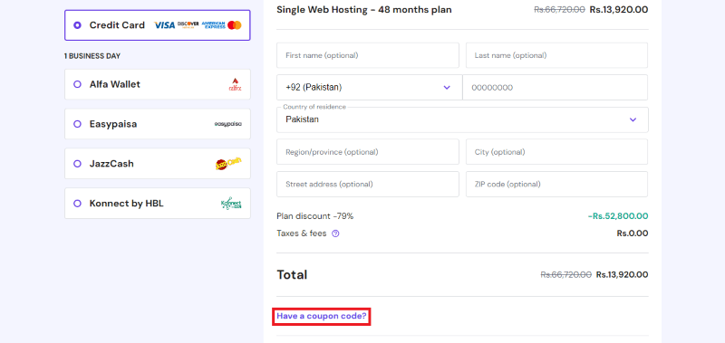 hostinger coupon