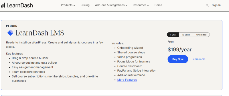 learndash avail coupon step 1