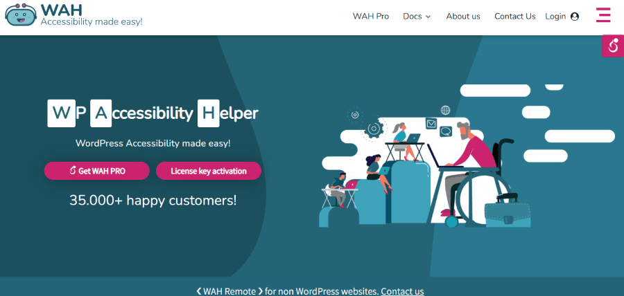 wp accessibility helper