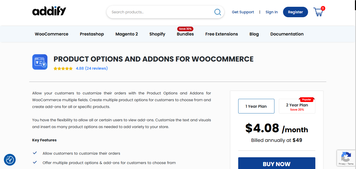 product option and addon for woocommerce coupon