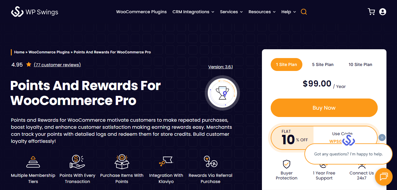 points and rewards for woocommerce hero image