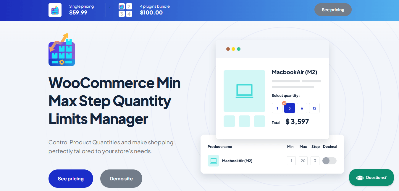 product quantity for woocommerce hero image