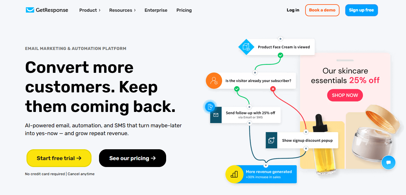 getresponse hero image