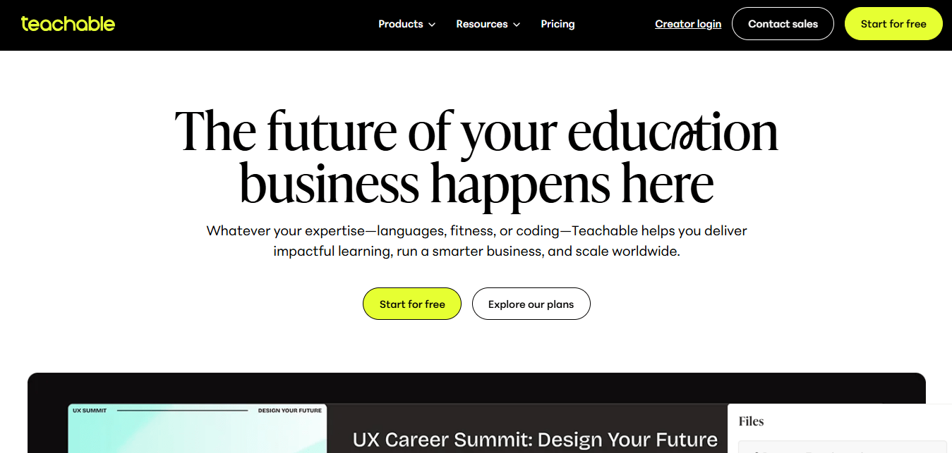 teachable hero image