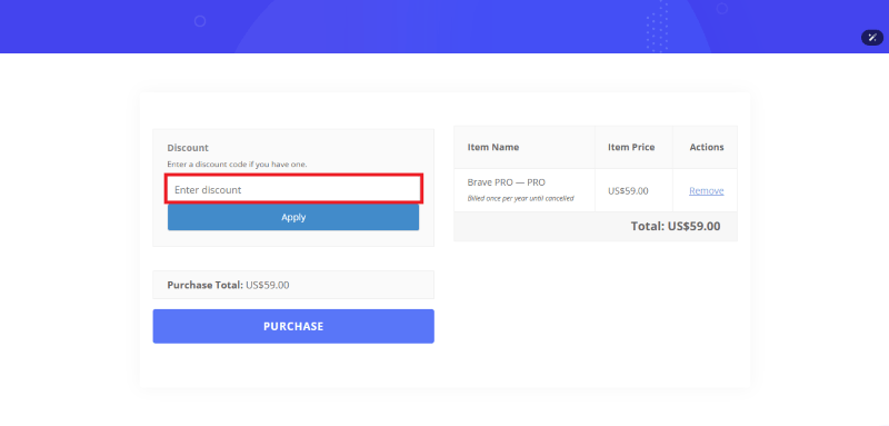 brave avail coupon