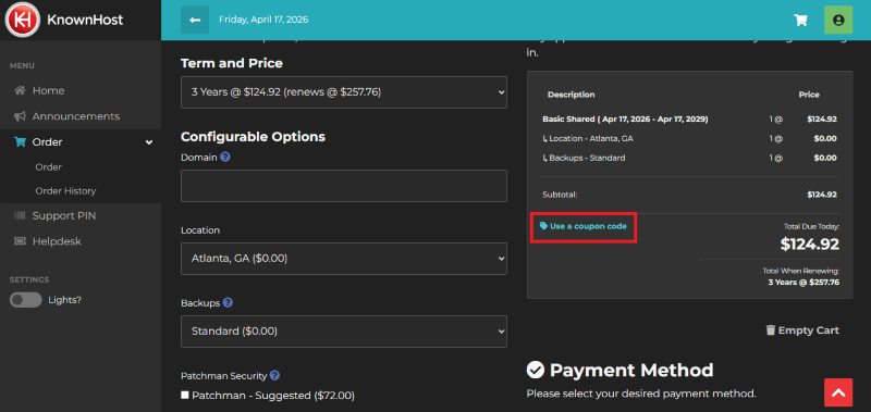 knownhost checkout