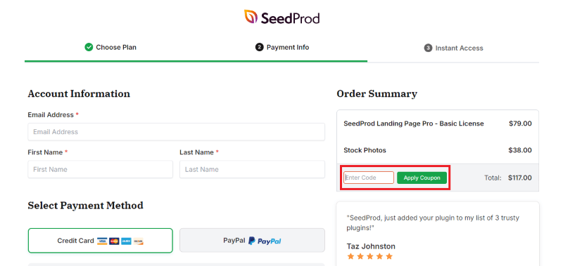 seedprod avail coupon