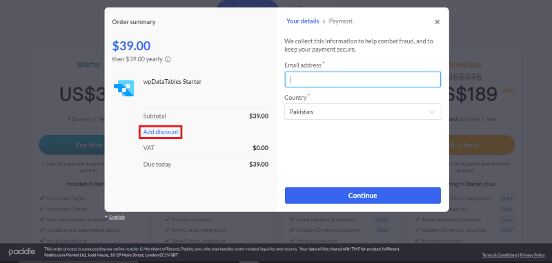 wpdata tables coupon