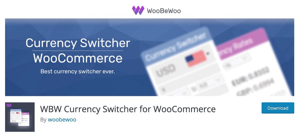 WBW Currency Switcher for WooCommerce