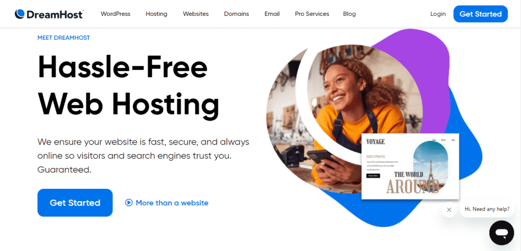 dreamhost-cheap wordpress hosting