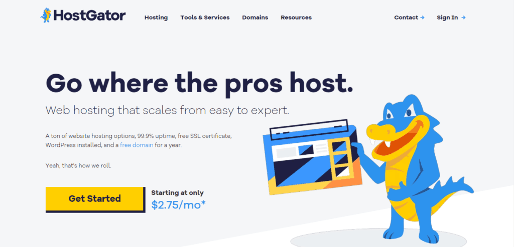 hostgator-cheap wordpress hosting