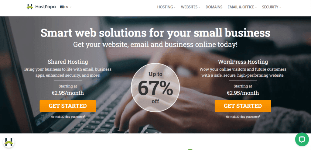 hostpapa-cheap wordpress hosting