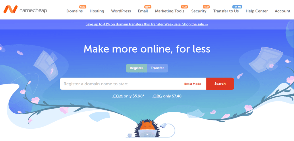 namecheap-cheap wordpress hosting