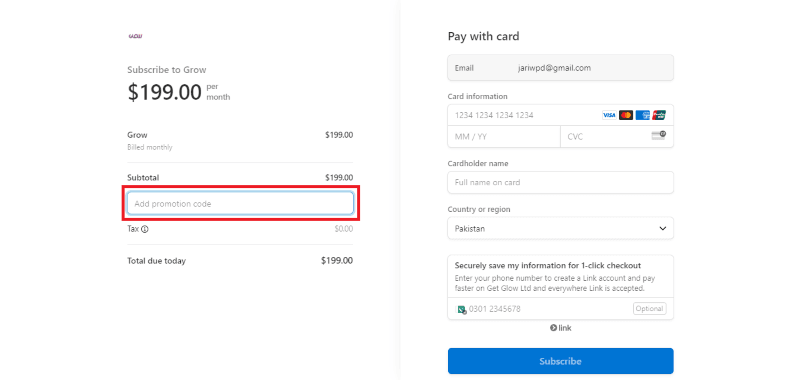 glow avail coupon