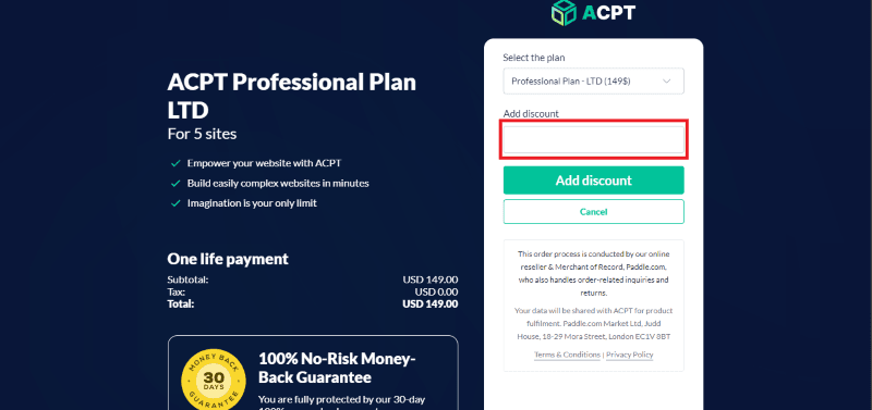 acpt avail coupon
