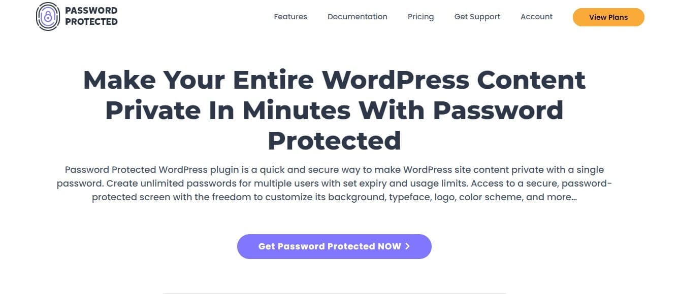 password protected coupon