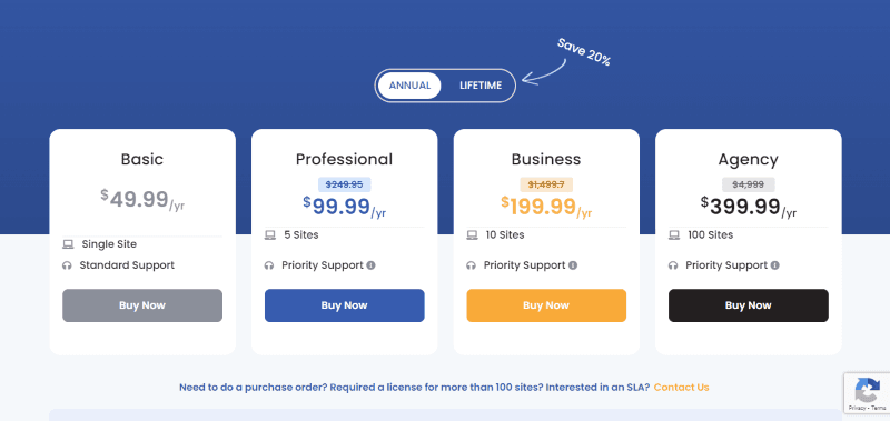 post smtp pricing