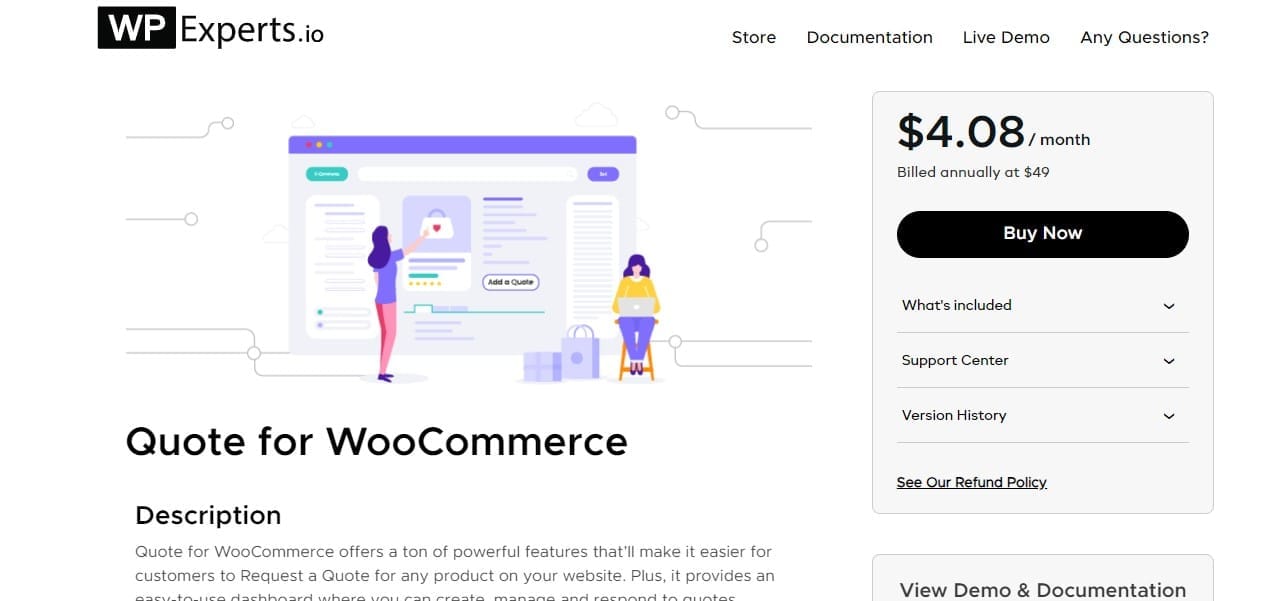 quote for woocommerce coupon