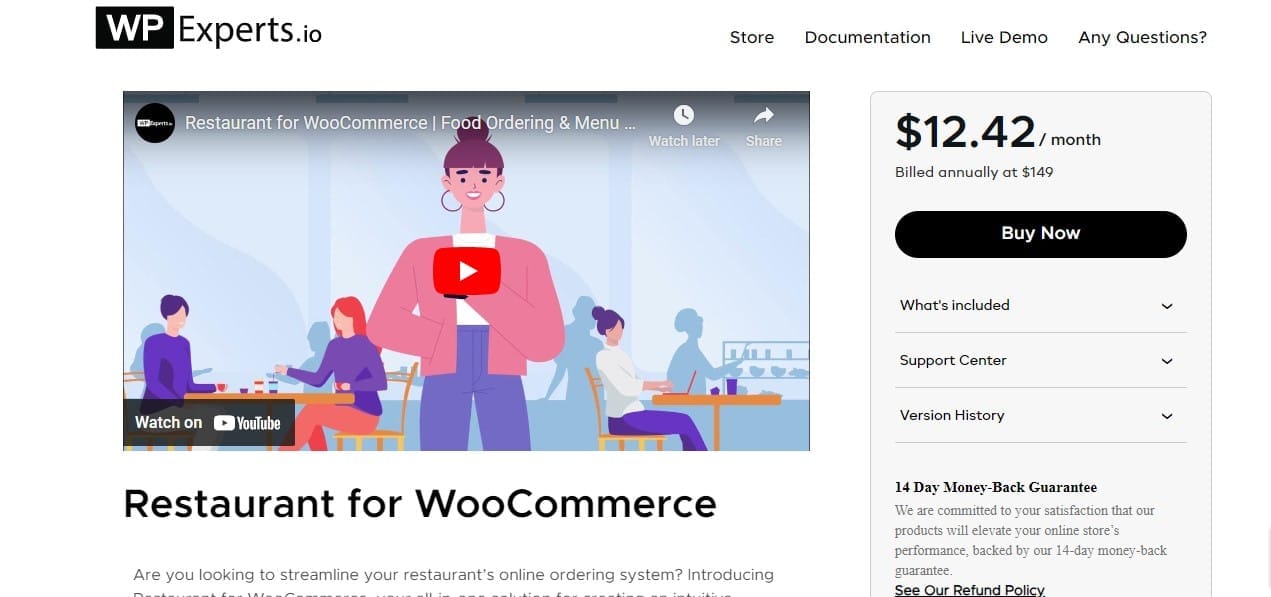 restaurant for woocommerce coupon