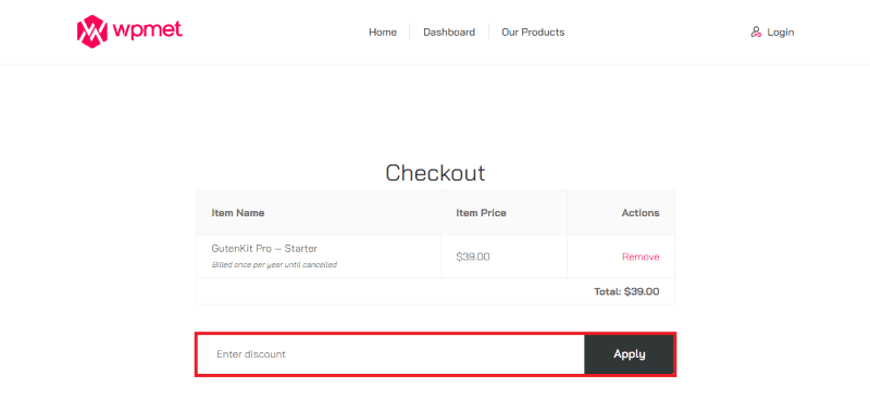 gutenkit avail coupon