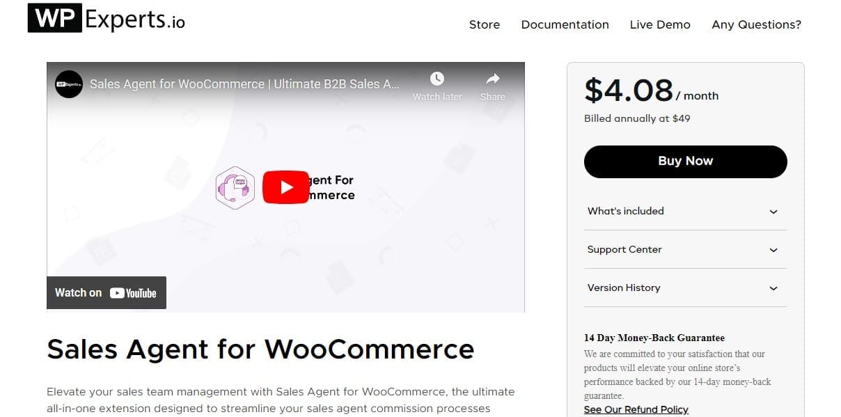 sales agent for woocommerce coupon