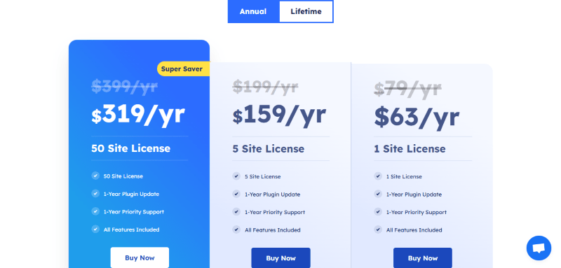 fluentbooking pricing