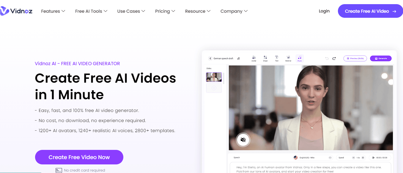 vidnoz ai coupon