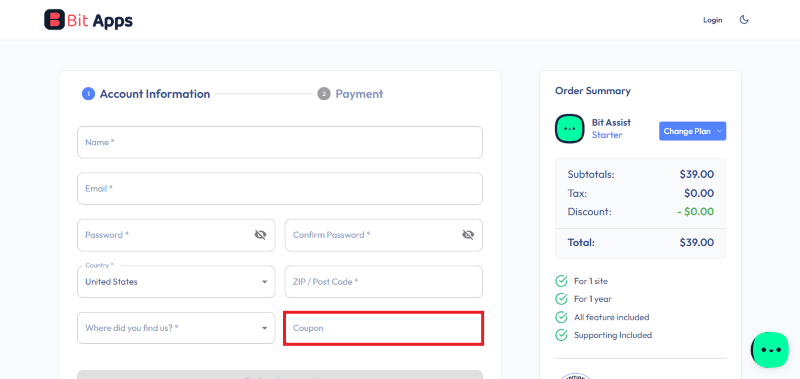 bit assist avail coupon