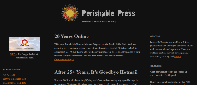 perishable press