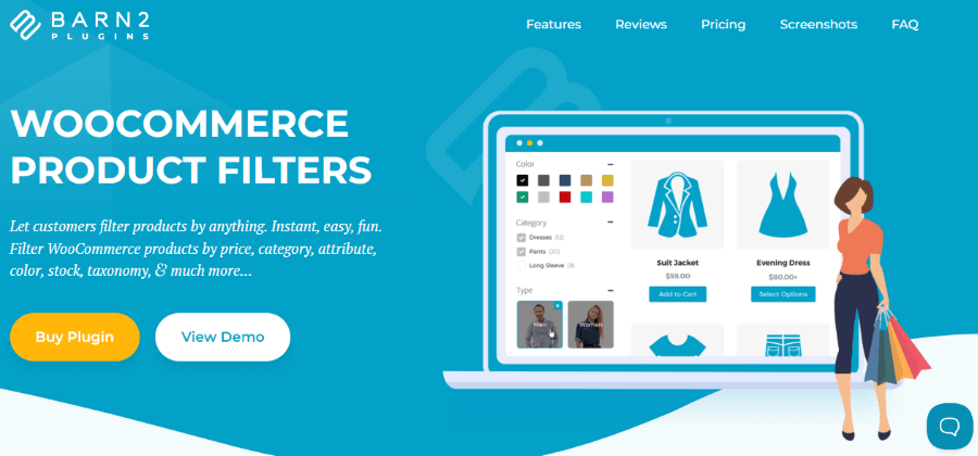 woocommerce product filters by barn2plugins