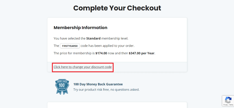 membership coupon