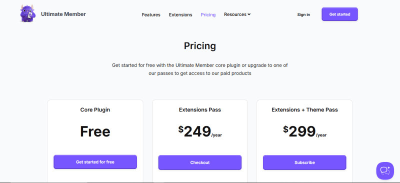 ultimate member pricing