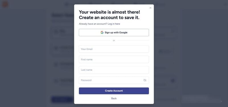 zipwp ai create your account
