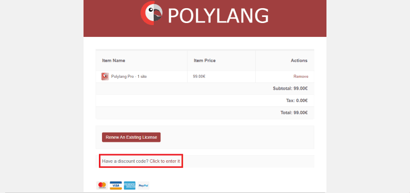polylang coupon
