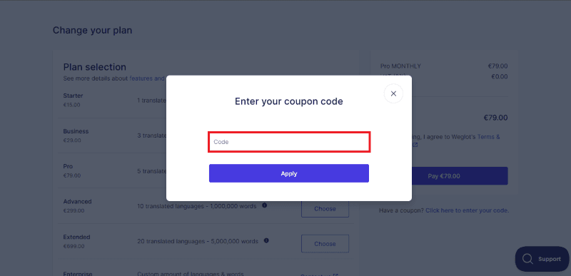 weglot avail coupon