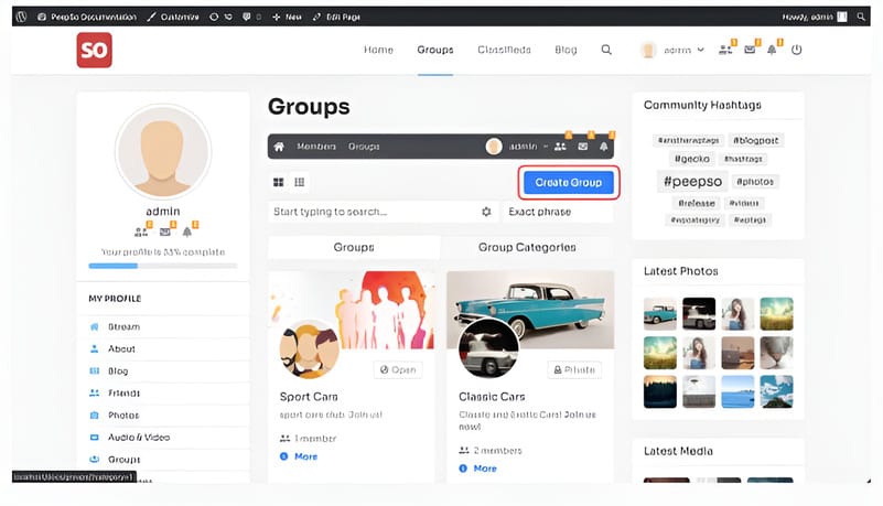 PeepSo Groups