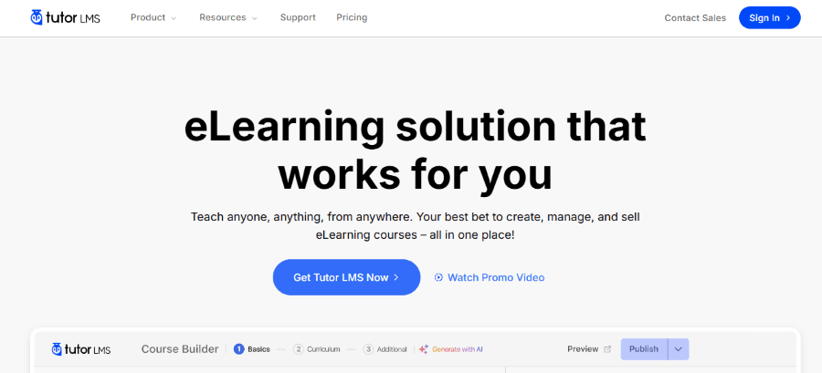 tutor lms
