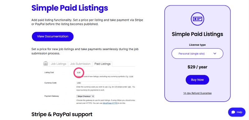 wp job manager pricing
