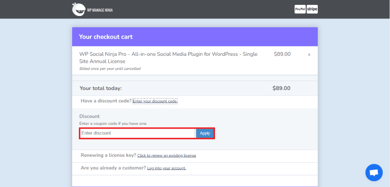 wp social ninja avail coupon