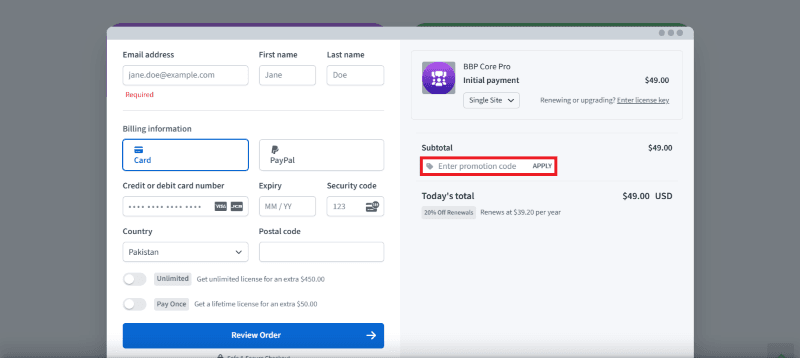 bbp core avail coupon