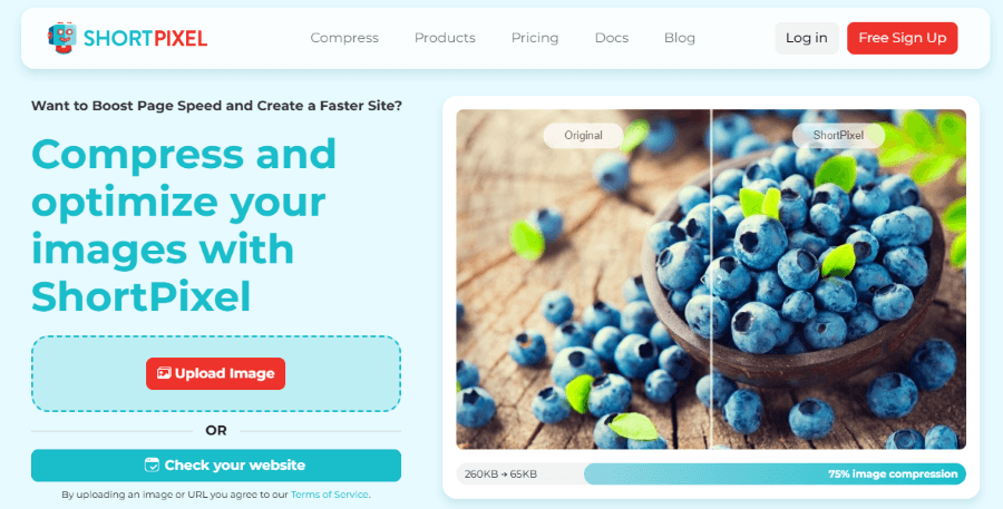 short pixel image optimizer