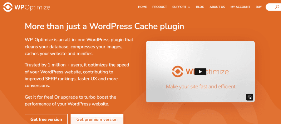 wp optimize