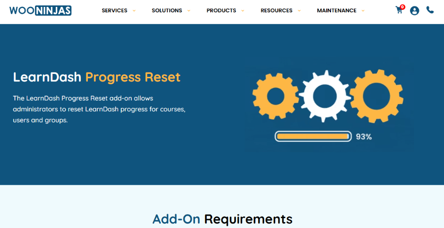 learndash progress reset