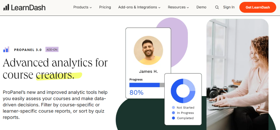 propanel for learndash