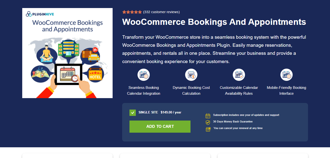 woocommerce booking and appointments coupon