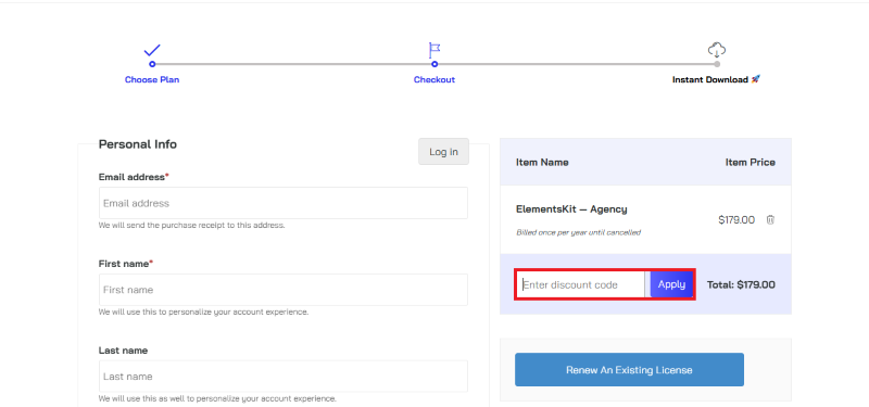 elementskit avail coupon