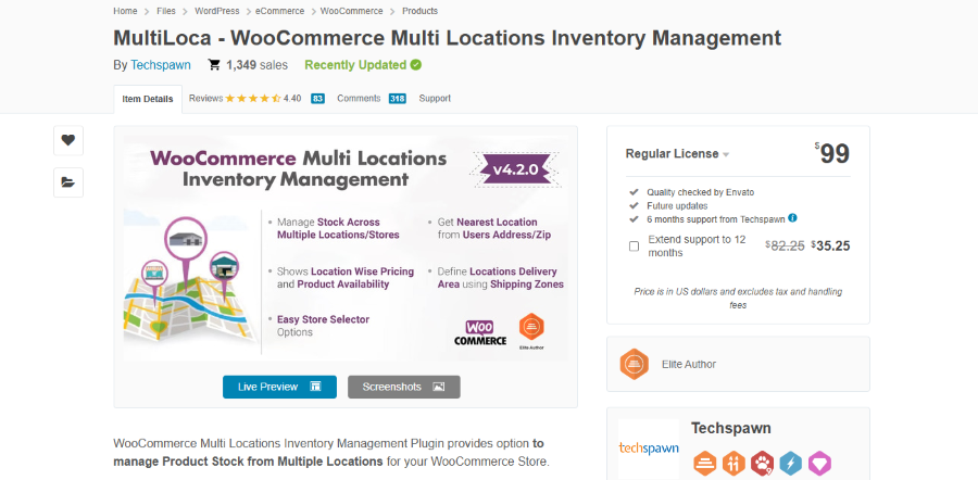 multiloca - woocommerce multi locations inventory management