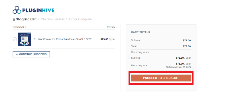 ph woocommerce product addons pricing plan