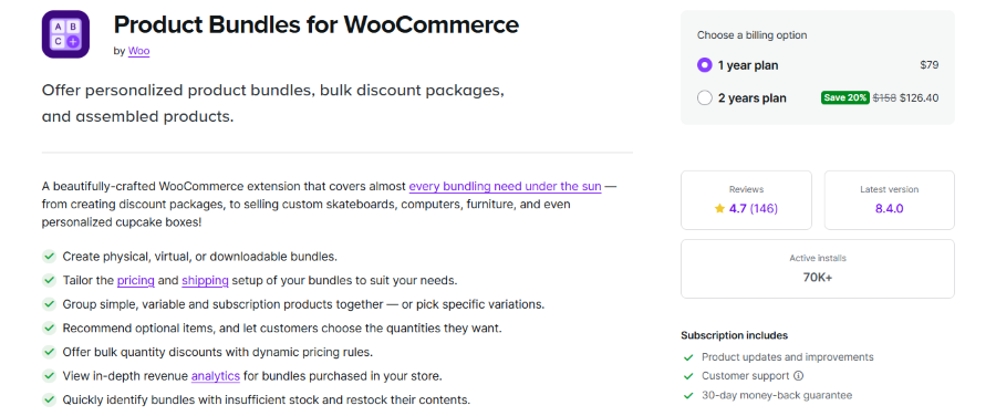product bundles for woocommerce