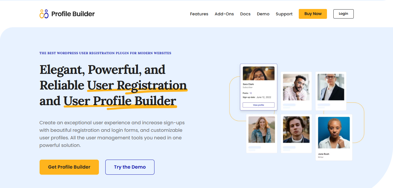 profile builder coupon